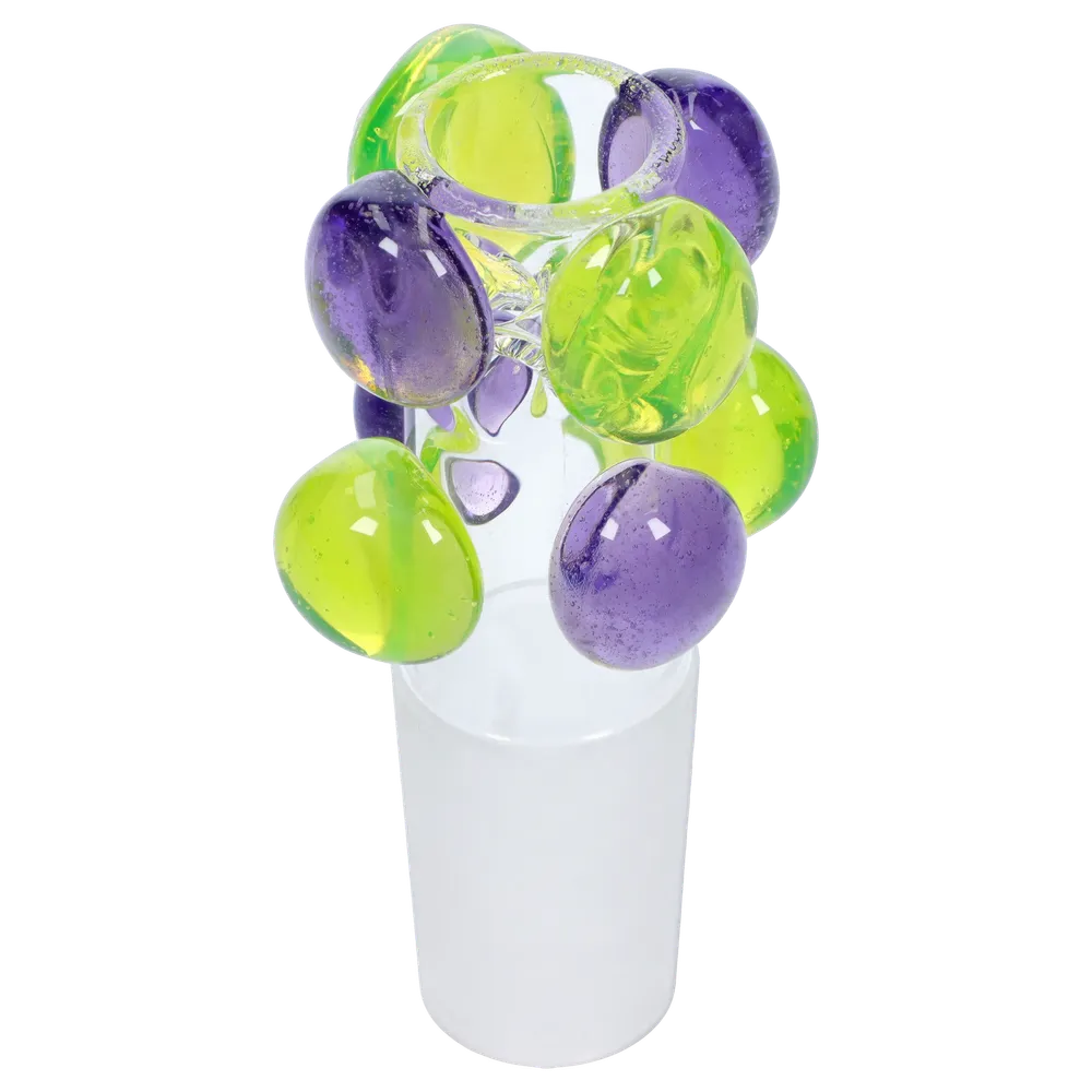 18mm Clear Bowl w/ Color Marbles - Lolly Pop Green Slime
