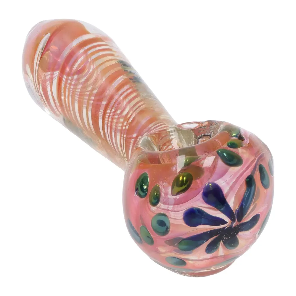 DankStop 3-inch Glass Colorful Fumed Hand Pipe