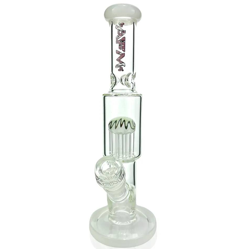 AFM Smoke 11" Wigwag Reversal Tree Perc Glass Bong