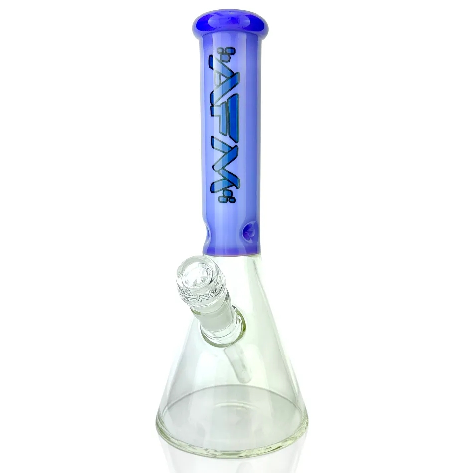 AFM Smoke 12" Extraterrestrial Color Sleeve Glass Beaker Bong