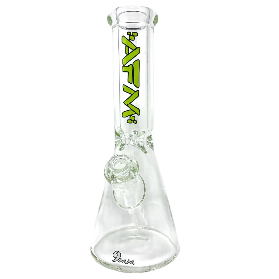 AFM Smoke 12" Heavy Boi Clear 9mm Beaker Bong