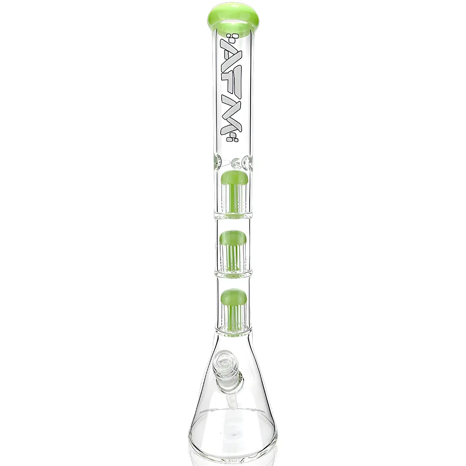 AFM Smoke 21" Hitter Triple Tree Perc 9mm Beaker Bong