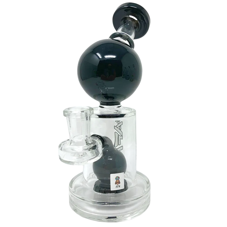 AFM Smoke Bubble Head Glass Dab Rig