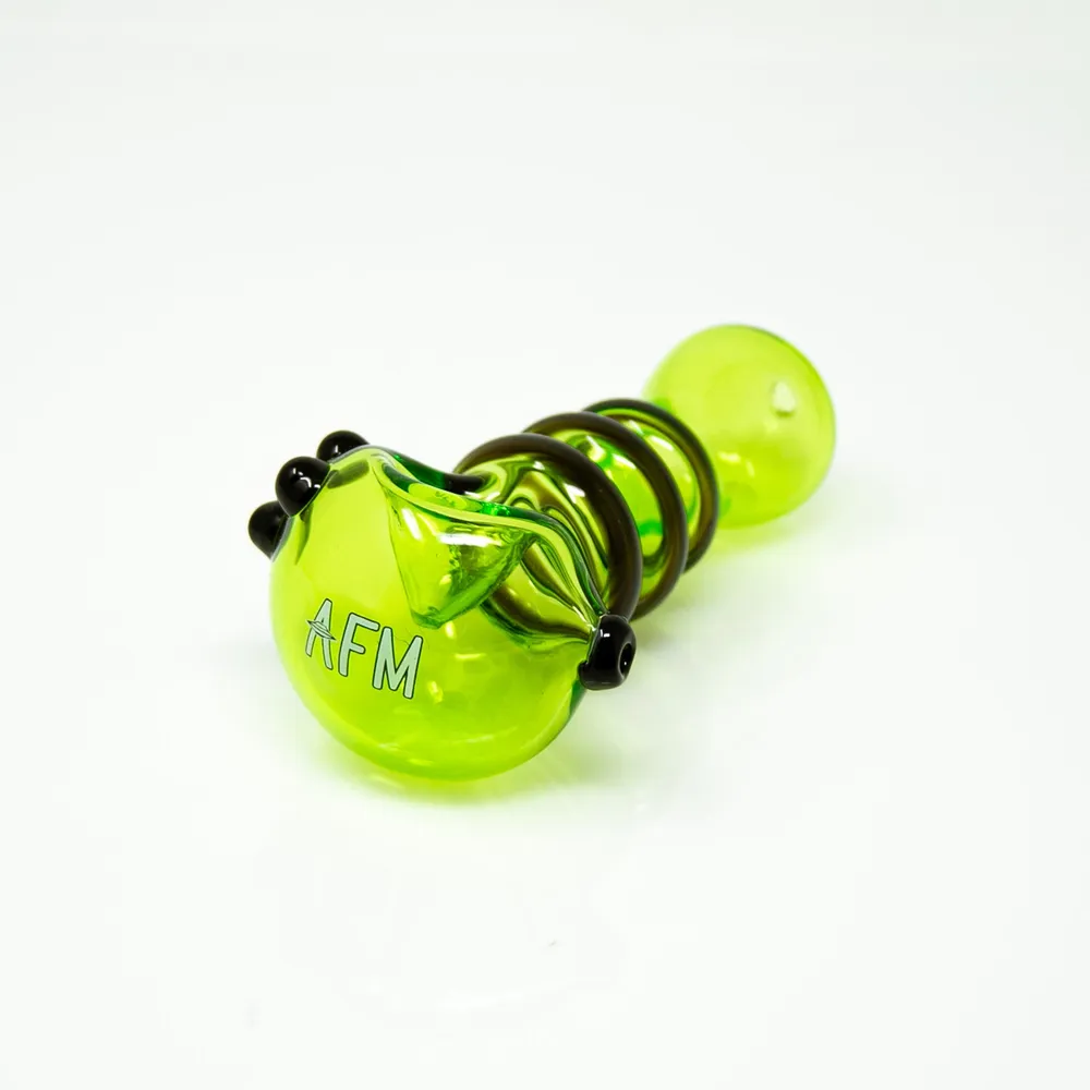 AFM Smoke Tiger Stripe Color Hand Pipe