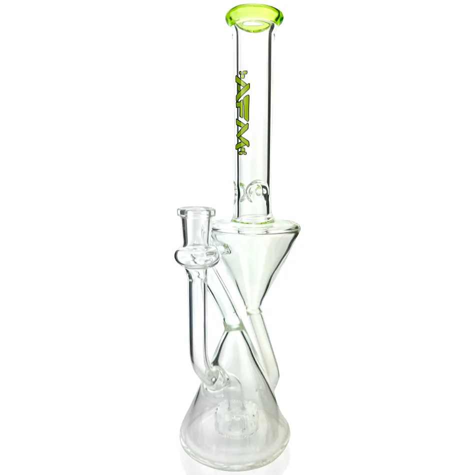 AFM Smoke Time Clear Glass Recycler Rig