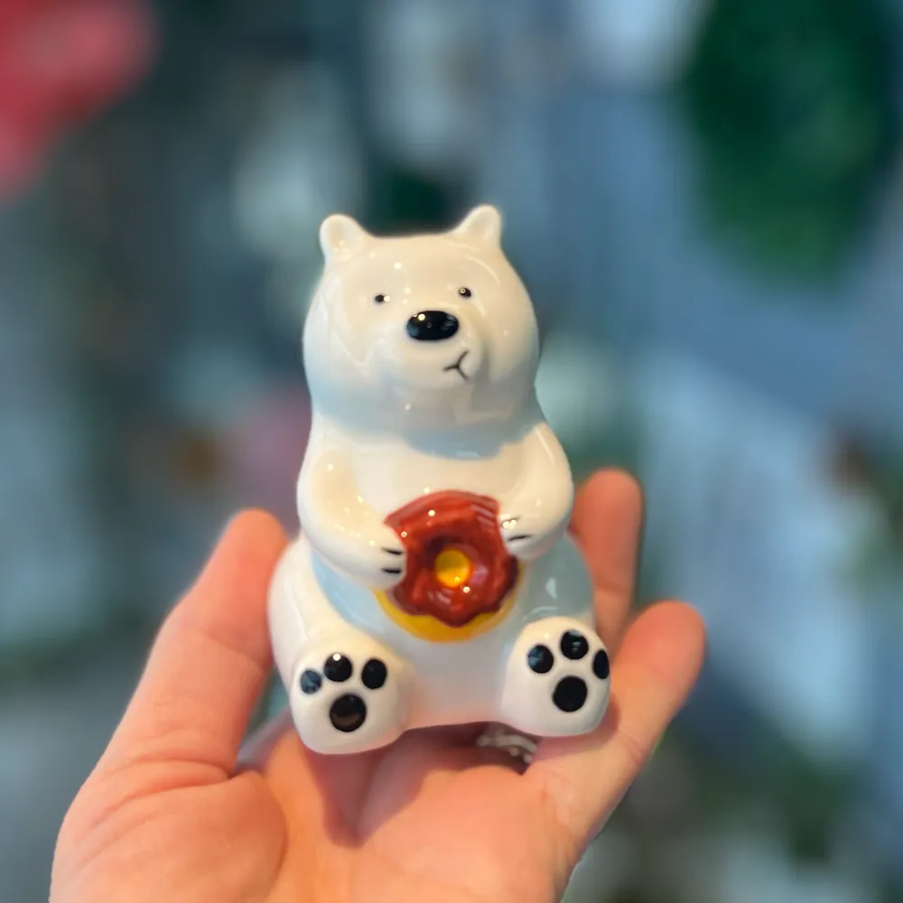 Art of Smoke Donut Bear Pipe