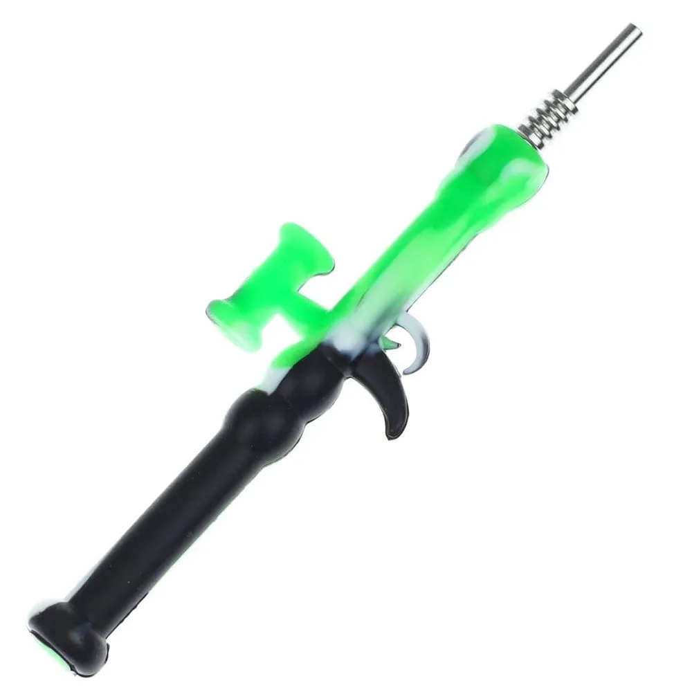 DankStop Assorted Silicone Dab-zooka Dab Straw
