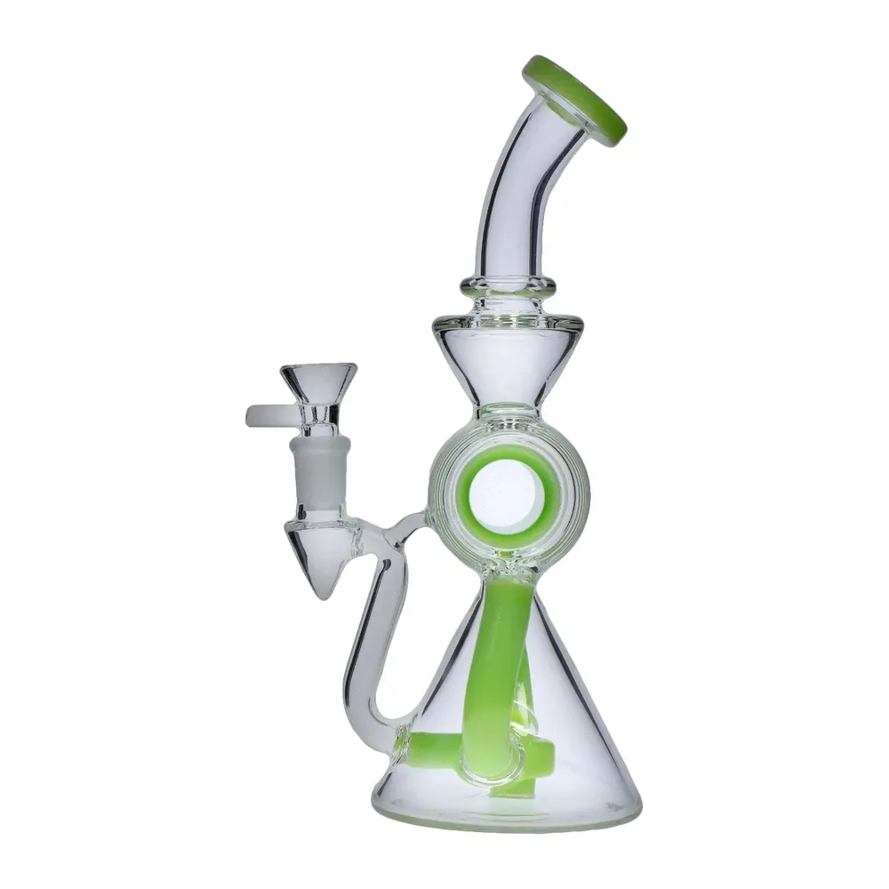 DankStop Barrel with Circ Perc Bong - 7.5 in.