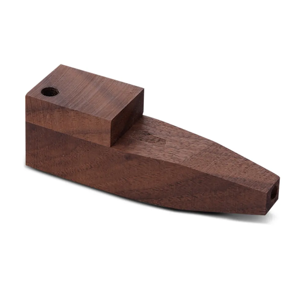 Bearded Distribution Square Wood Pipe with Lid