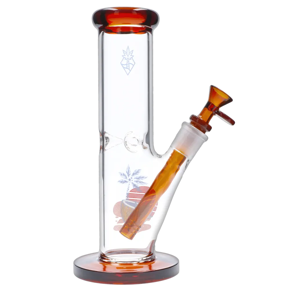 Cabana Cannabis Co. Coconut Bong Amber - 10in