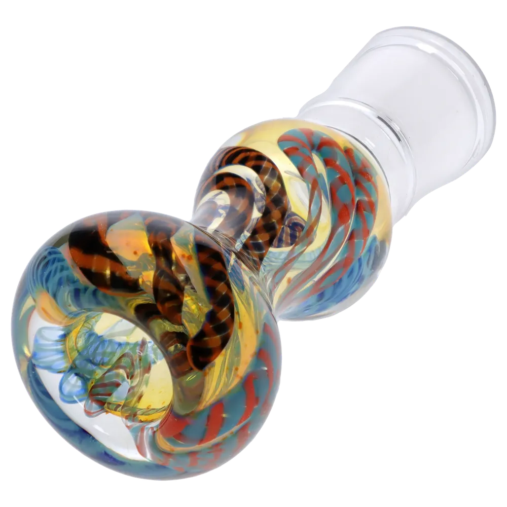 DankStop Caterpillar Latticino Bowl