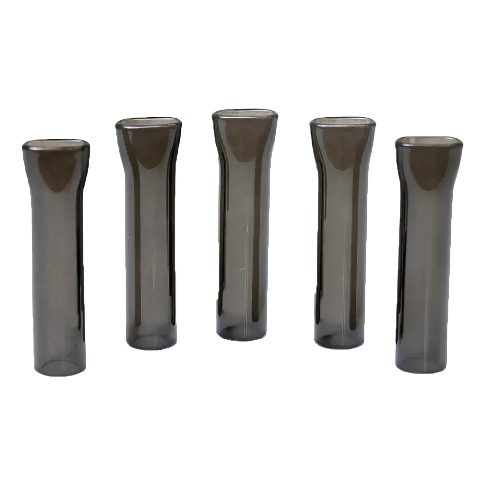 Cipher NOVA Borosilicate Glass Mouthpiece Replacements | Charcoal - 5pk