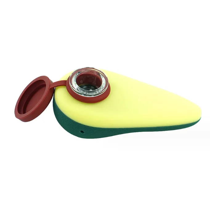 Cloud 8 Silicone Avocado Hand Pipe