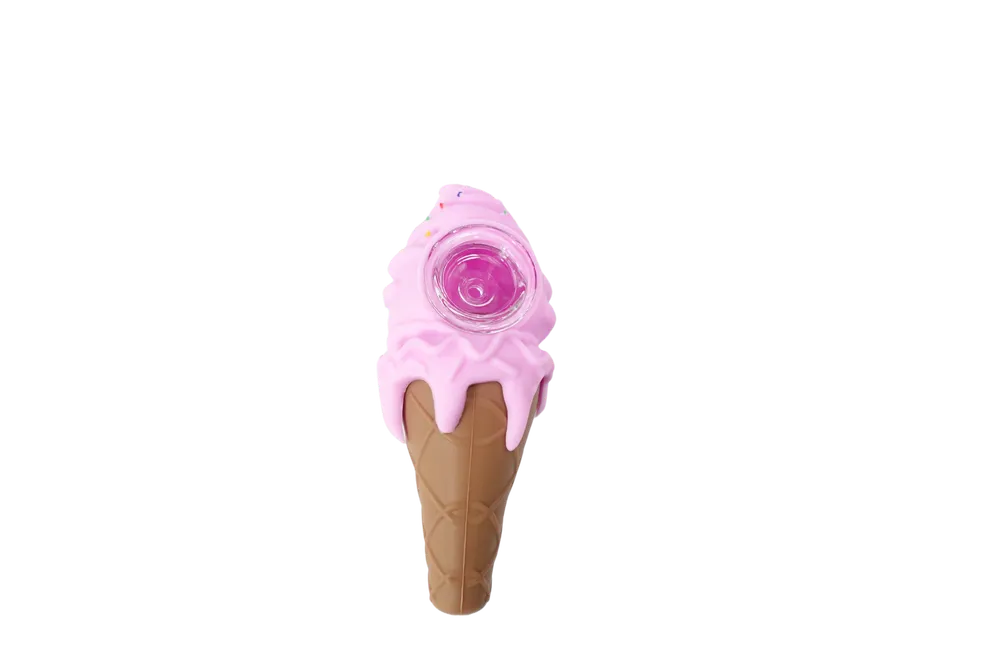 Cloud 8 Silicone Ice Cream Cone Hand Pipe