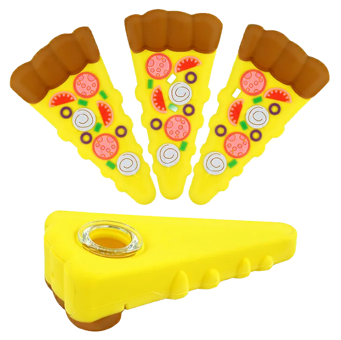Cloud 8 Silicone Pizza Slice Hand Pipe