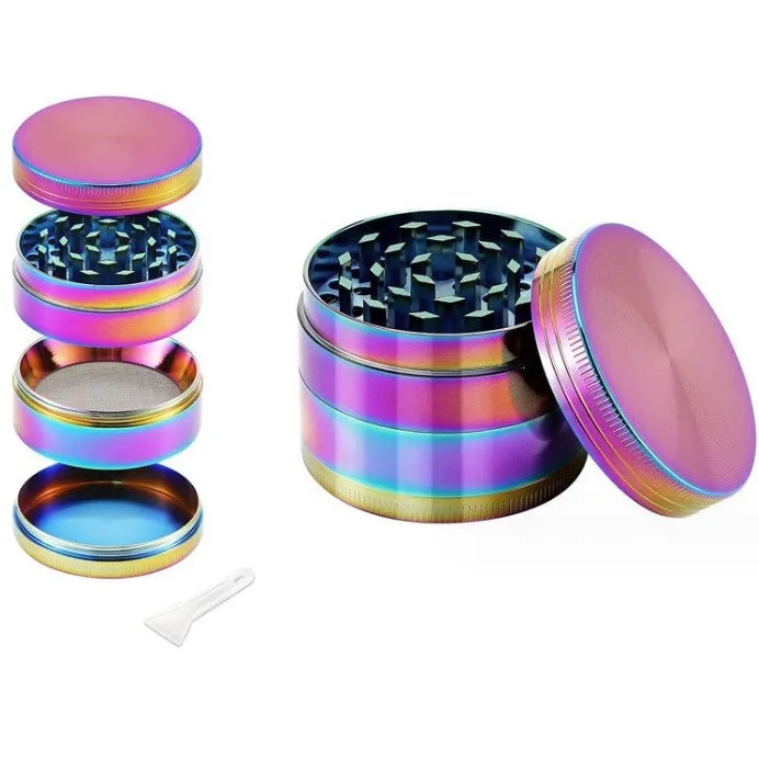 Cloud 8 Smoke Accessory Cloud 8 Zinc Alloy Grinder - 4-Piece
