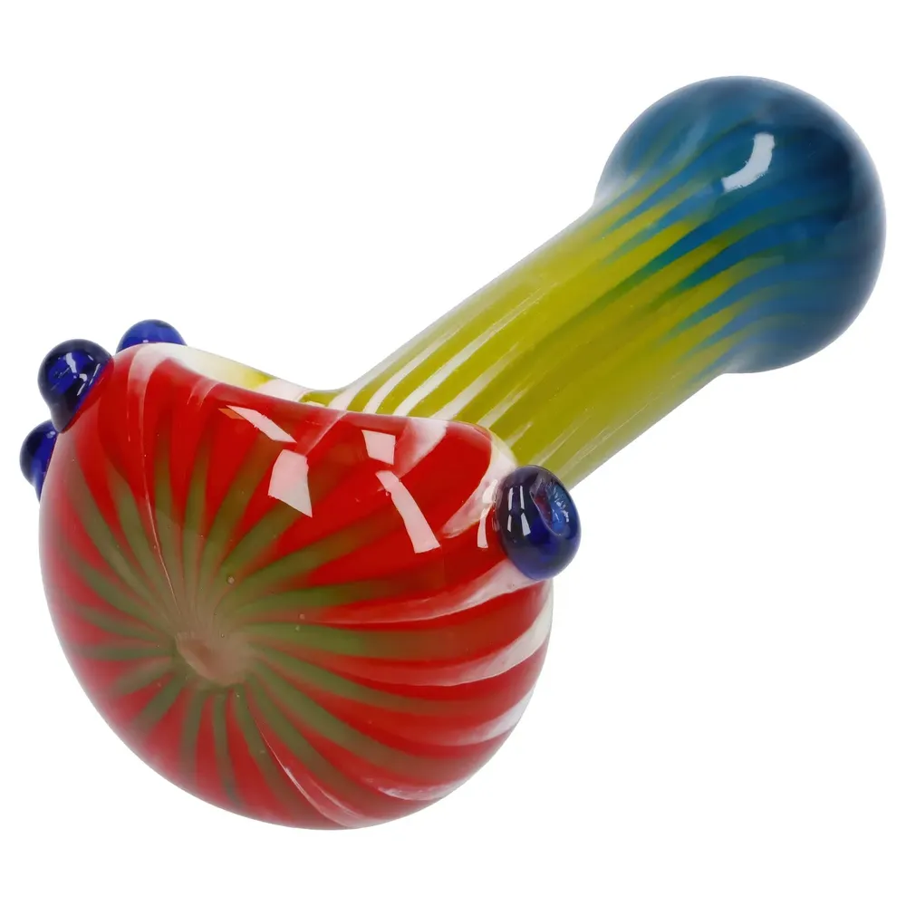 DankStop Colorful Reversal Art Spoon Pipe - 4.5 in