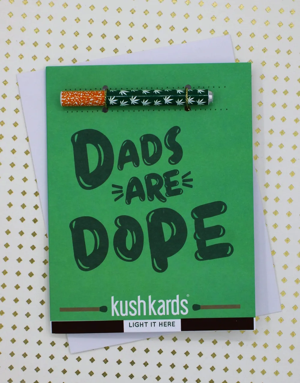 KushKards Dope Dad Greeting Card