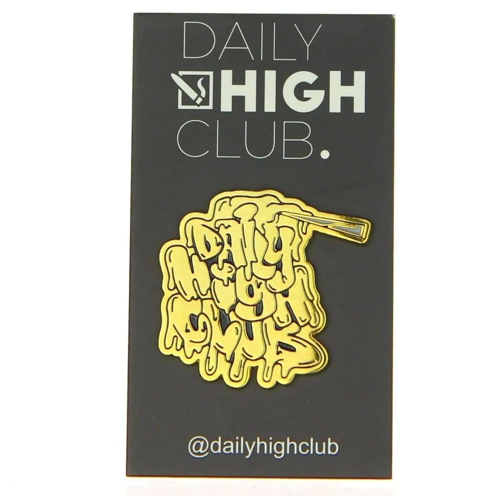 Daily High Club Dab Slab Enamel Pin