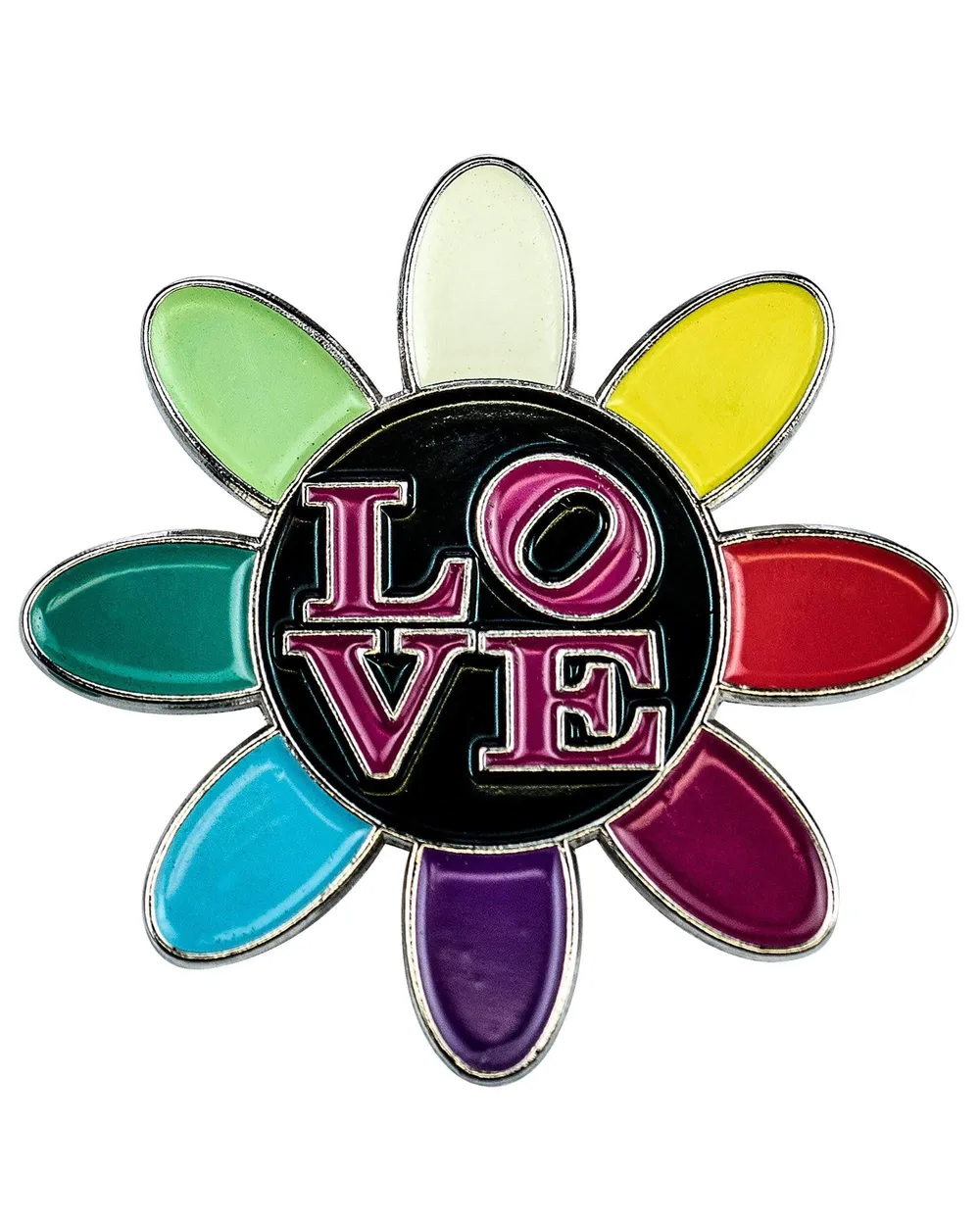 DankStop Love Daisy Metal Pin