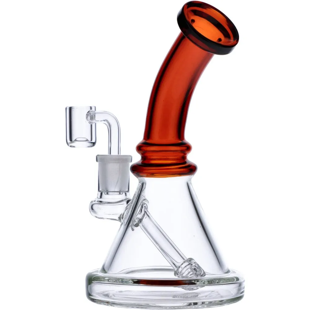 DankStop 7" Mini Bent Neck Bong
