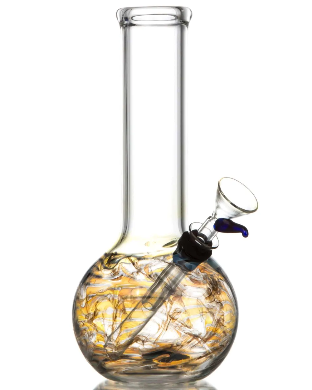 DankStop Raked Tiger Stripe Accented Beaker Bong