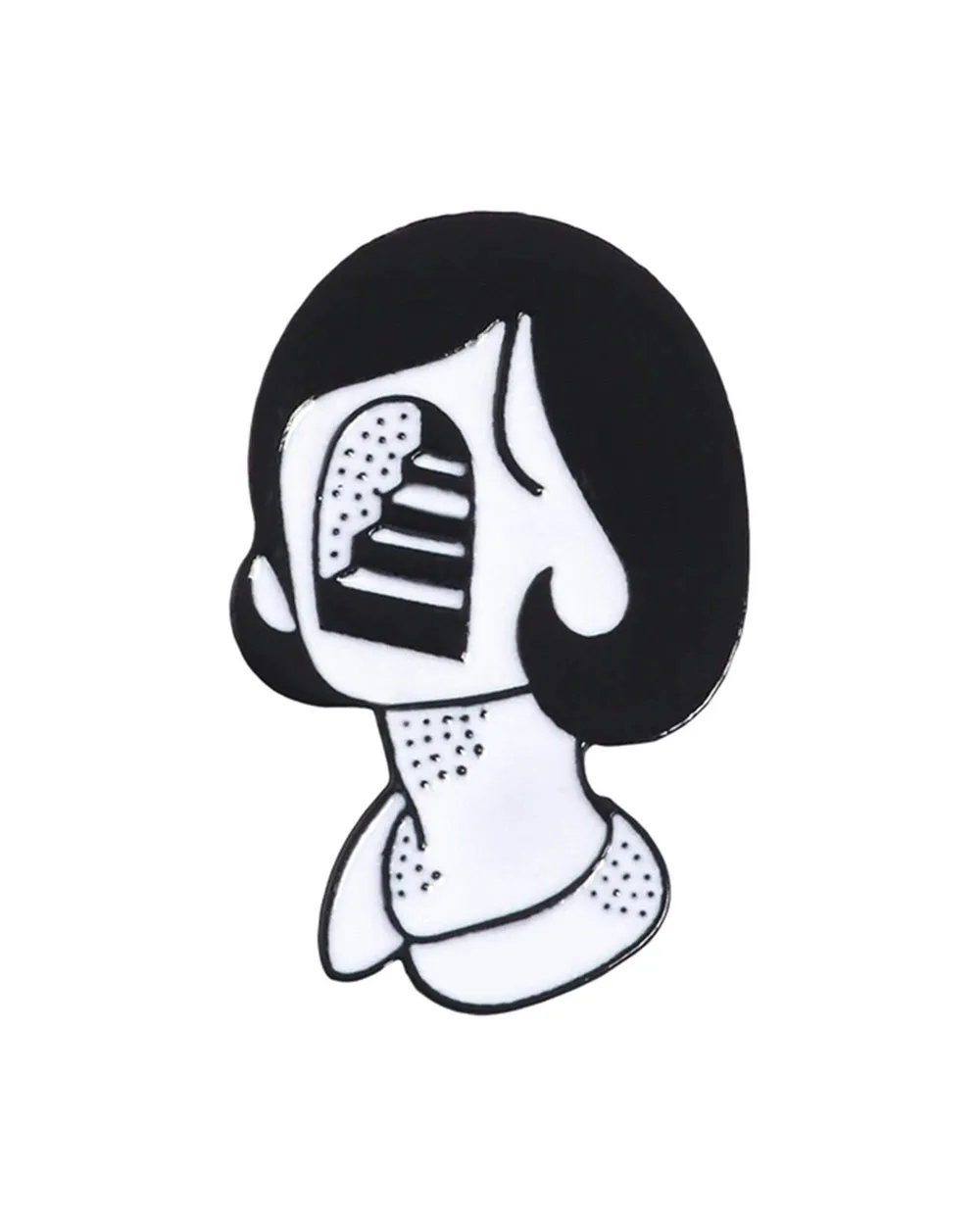 DankStop Stairface Enamel Pin
