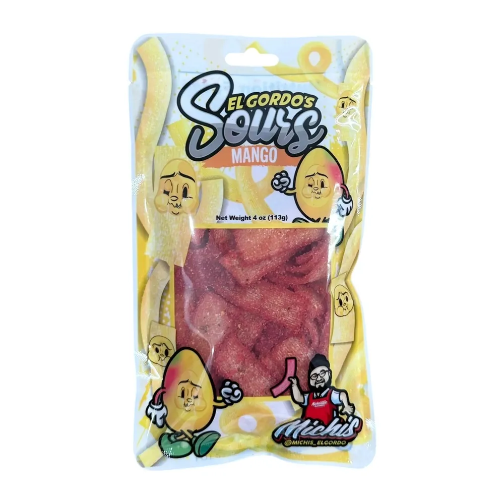 Cow Crack El Gordo Mango Chamoy Sours - 4 oz.