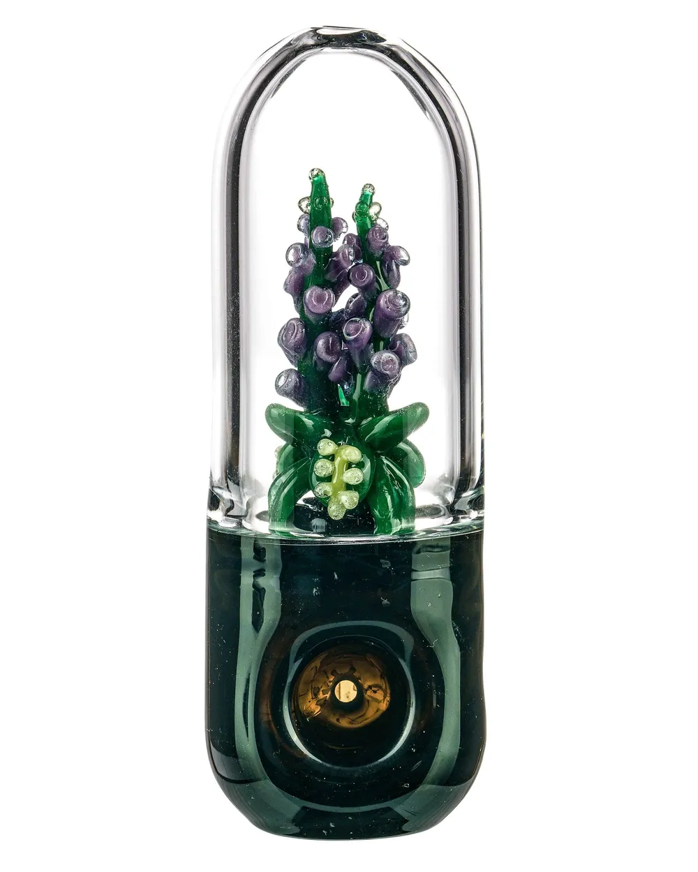 Empire Glassworks Foxglove Flower Hand Pipe