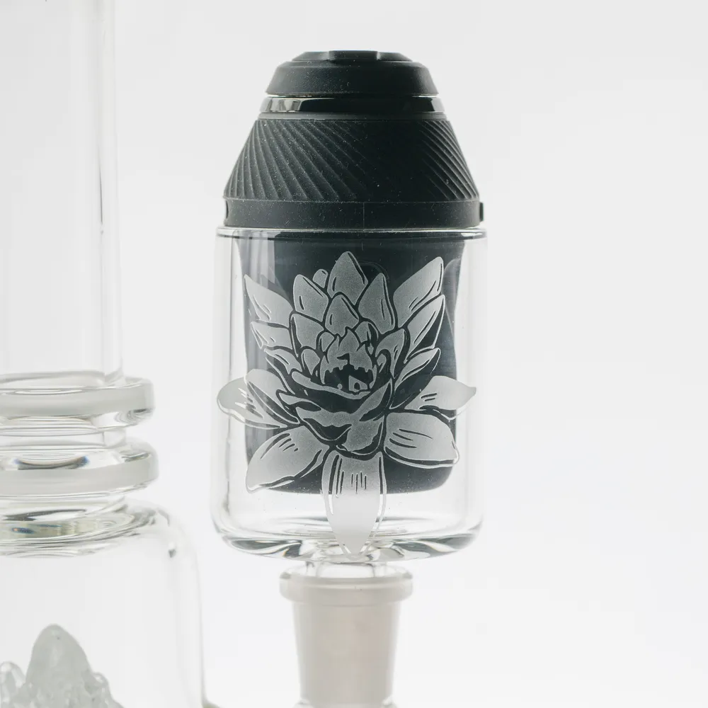 Empire Glassworks Frosty Lotus PuffCo Proxy Glass Attachment
