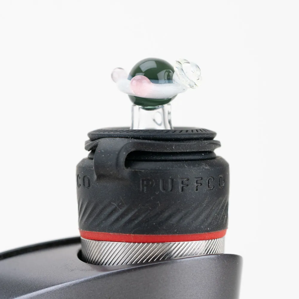 Empire Glassworks Galaxy PuffCo Peak Pro Glass Ball Cap