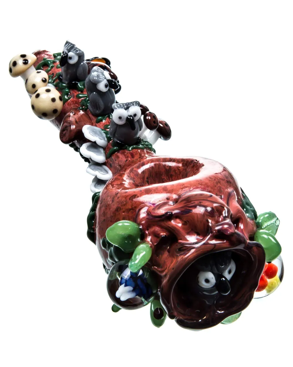 Empire Glassworks Hootie's Forest Spoon Pipe