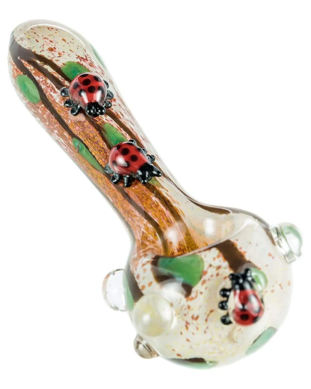 Empire Glassworks Ladybug Spoon Pipe