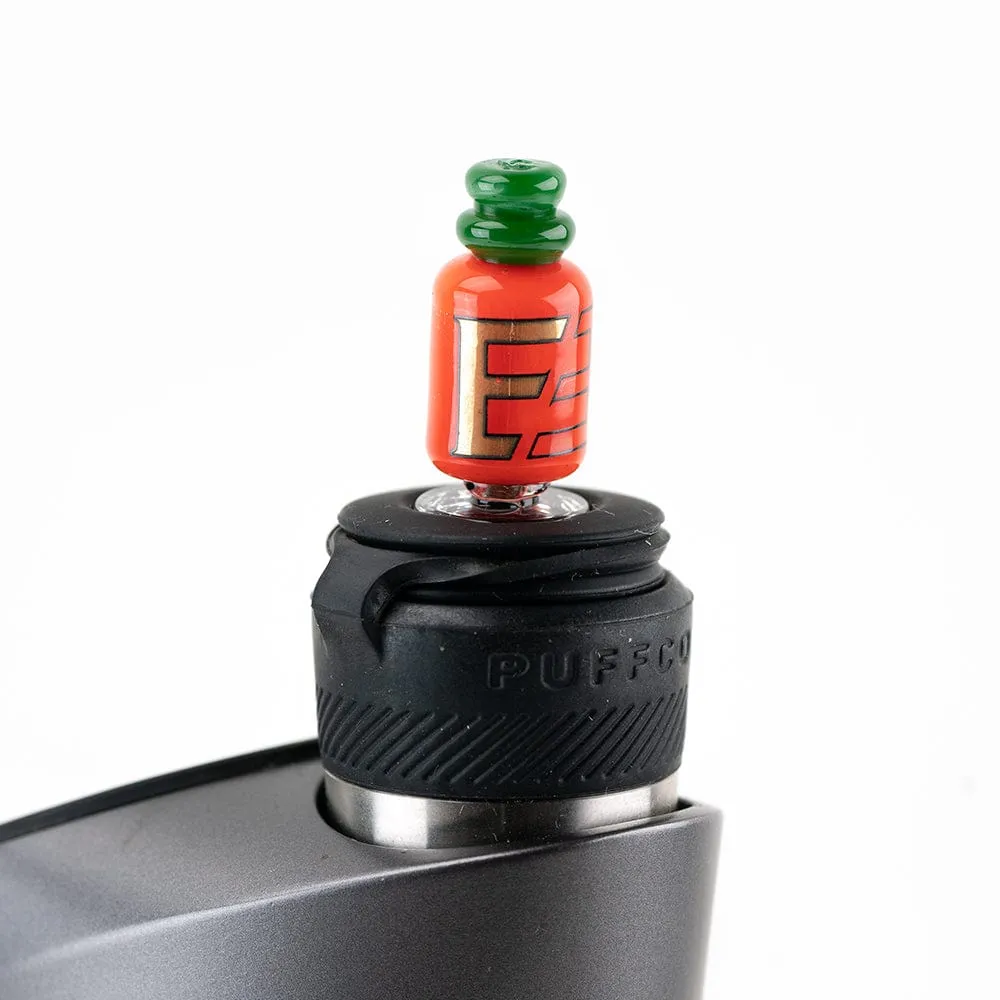 Empire Glassworks Sriracha Bottle Puffco Peak Pro Carb Cap
