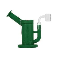 DankStop Eyce - Sidecar Silicone Rig - Dark Green
