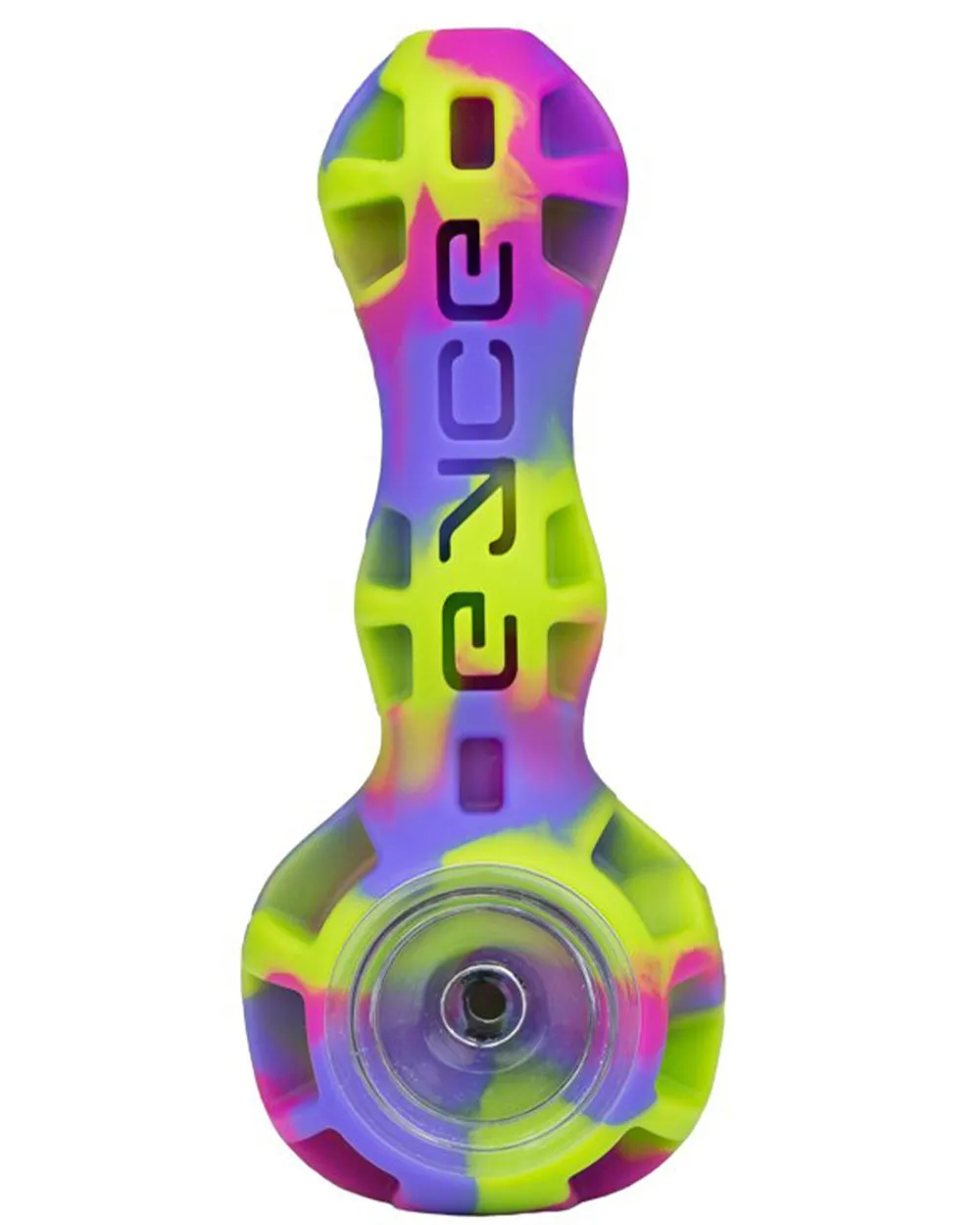 DankStop Eyce - Silicone Spoon Pipe - Cotton Candy