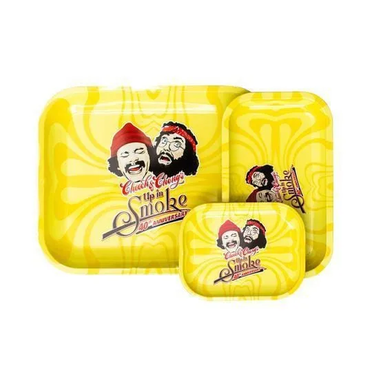 Cheech and Chong Up In Smoke Up In Smoke 40th Anniversary Yellow Tray