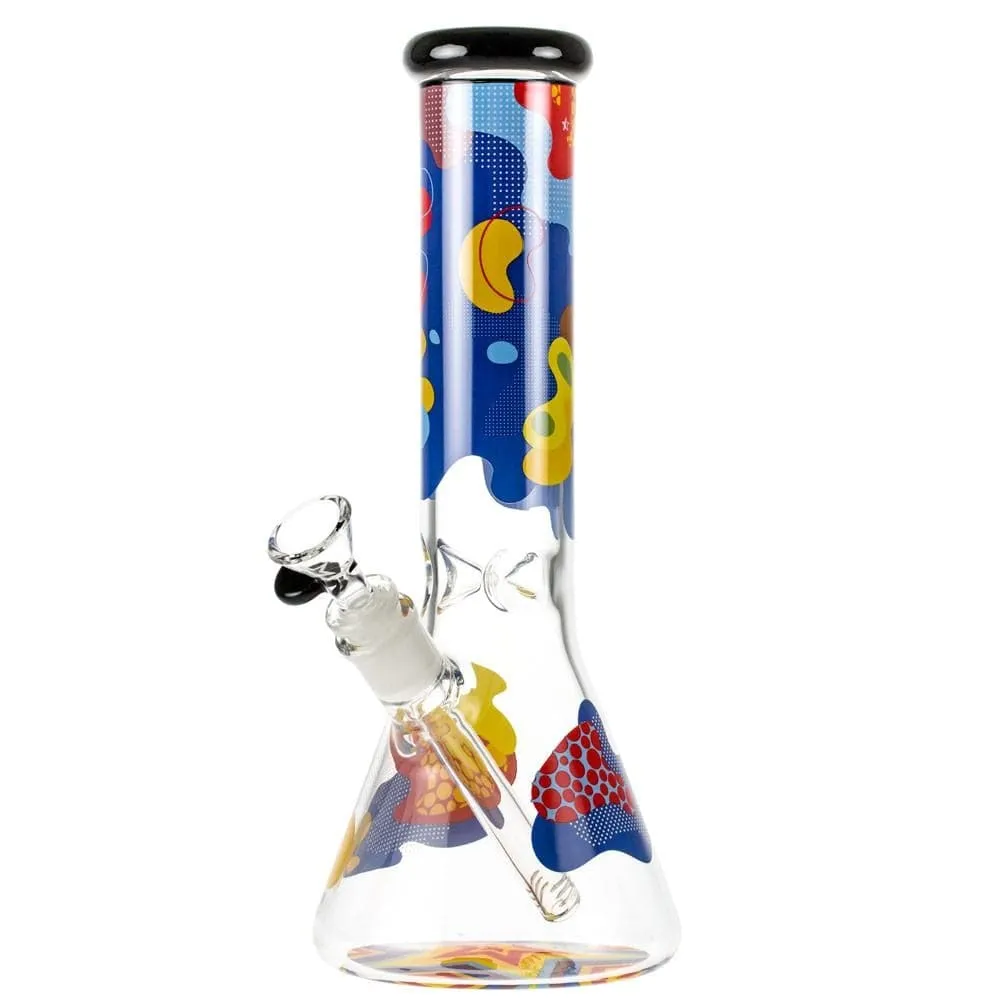 Famous Design Papaya 12" Beaker Bong