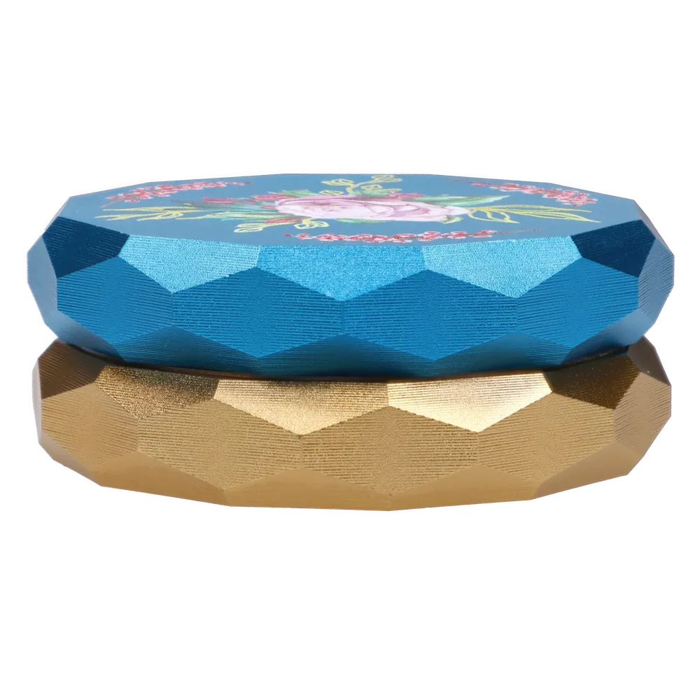 Famous Design Floral Lush Aluminum 2-Stage Grinder