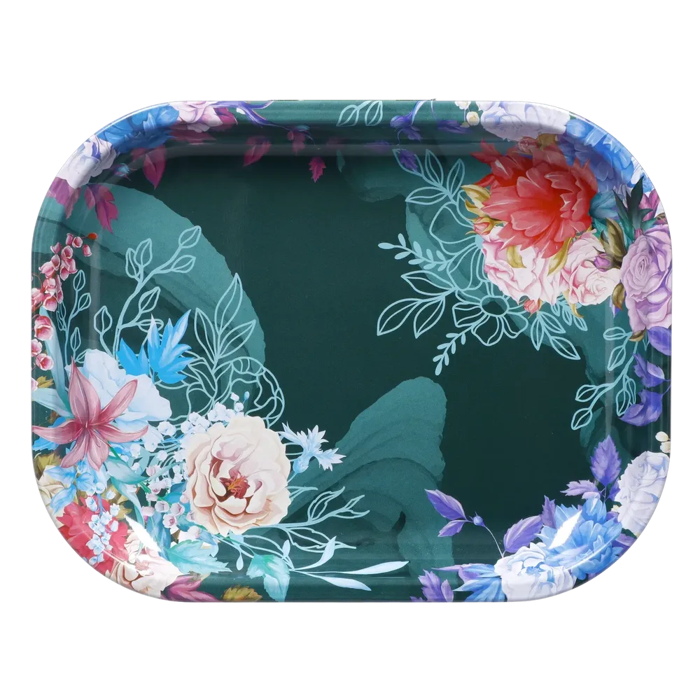 Famous Design Floral Lush Rolling Tray