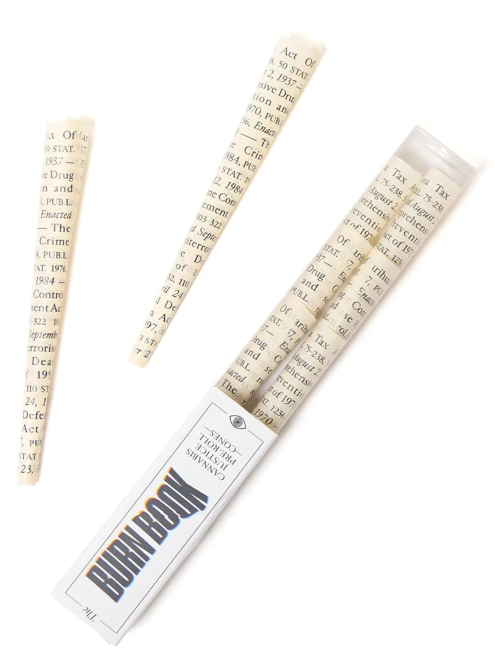 Field Trip Rolling Papers Burn Book Pre-Roll Cones