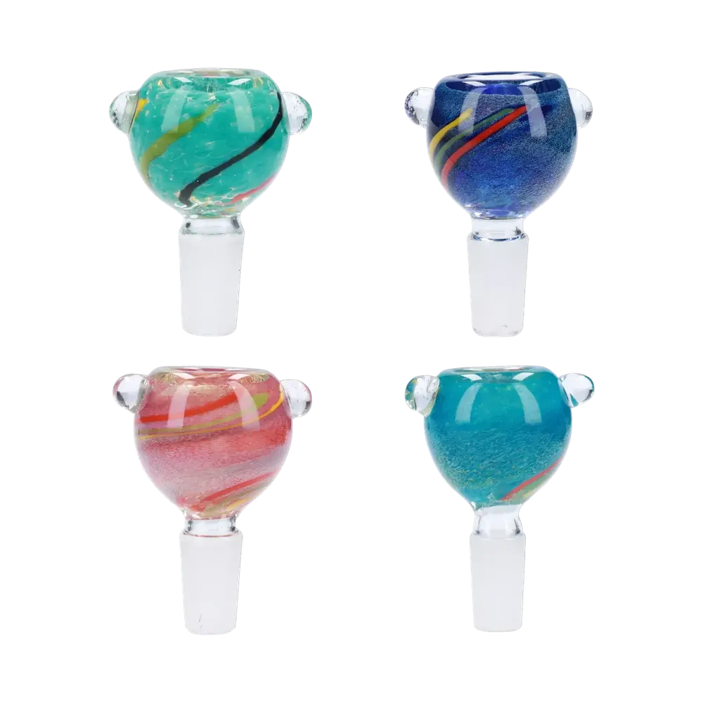 DankStop Frit Color Bowl - Male 14mm