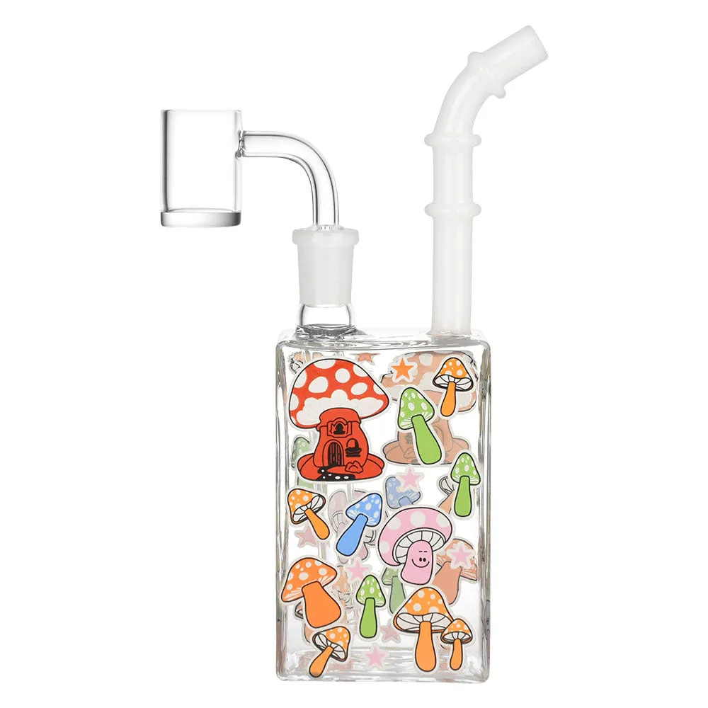 DankStop Glow Mushroom Juice Box Dab Rig
