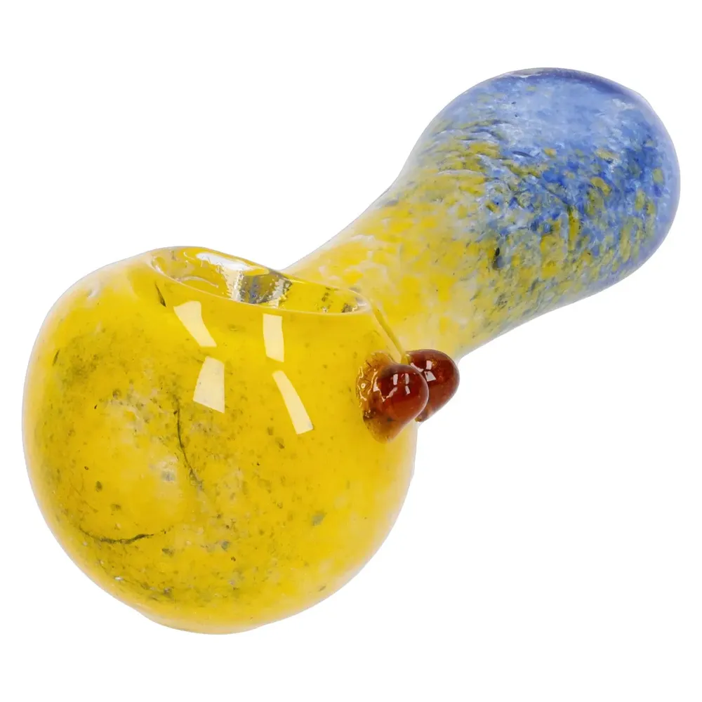 DankStop Gradient Glass Frit Pipe - 3.5 in