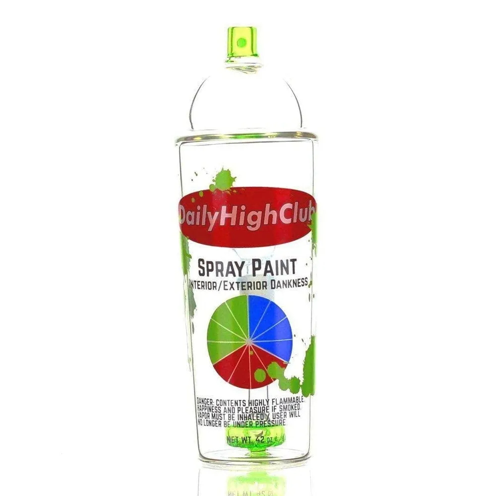 Daily High Club Graffiti Slime Spray Paint Can Bong
