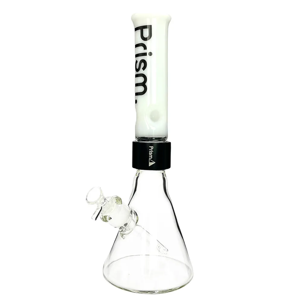 Prism Halo White Beaker Single Stack
