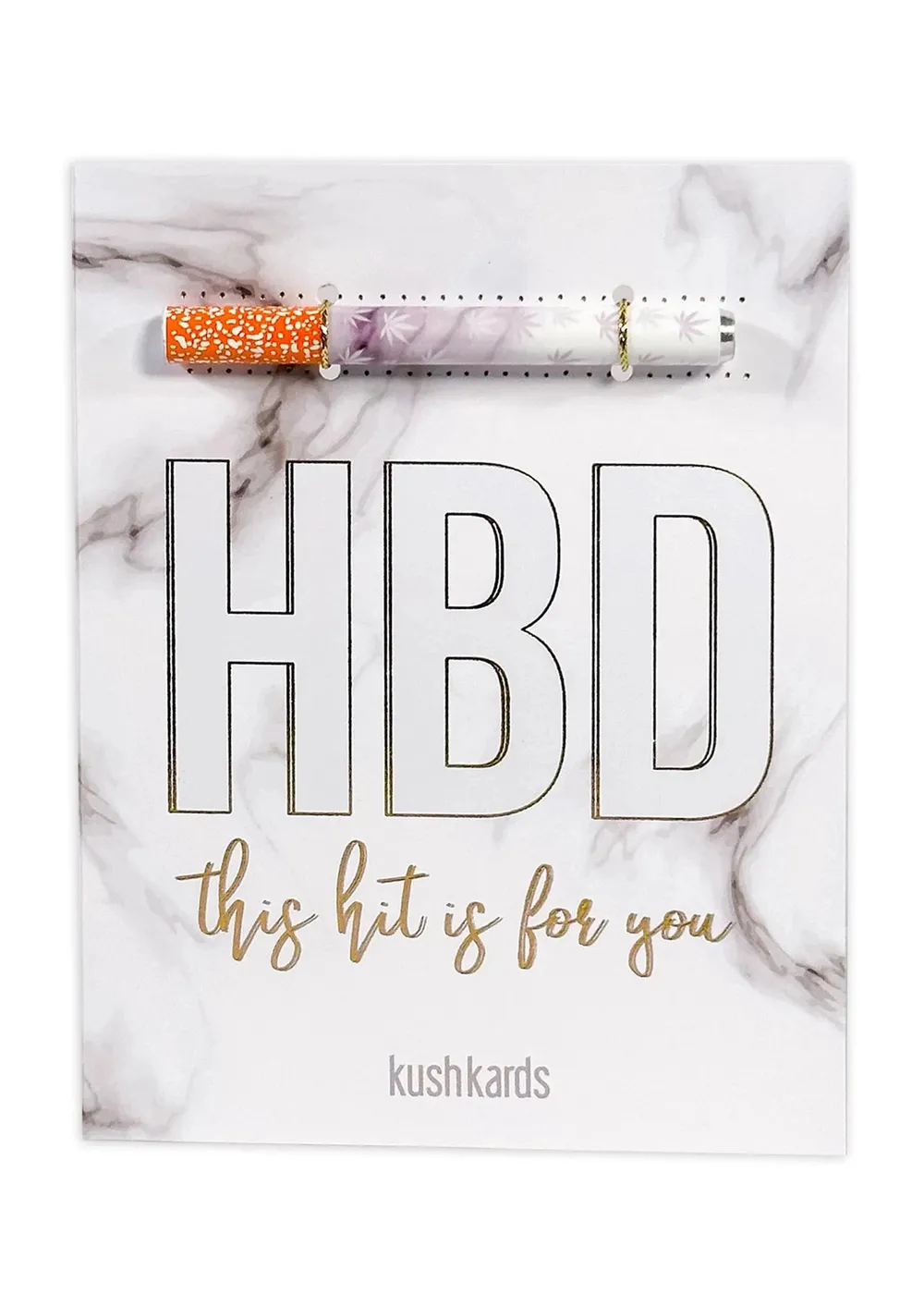 KushKards HBD Birthday Greeting Card