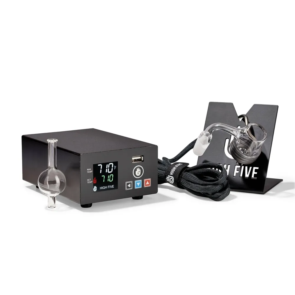 High Five LCD E-Nail Quartz E-Banger Kit