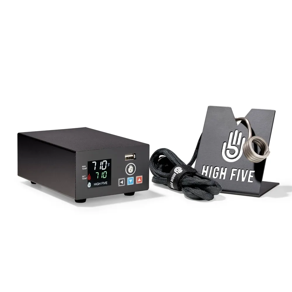High Five LCD E-Nail with Heater Coil