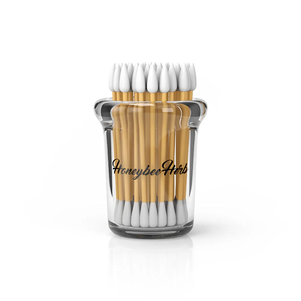 Honeybee Herb Dab Swab Holder Jar